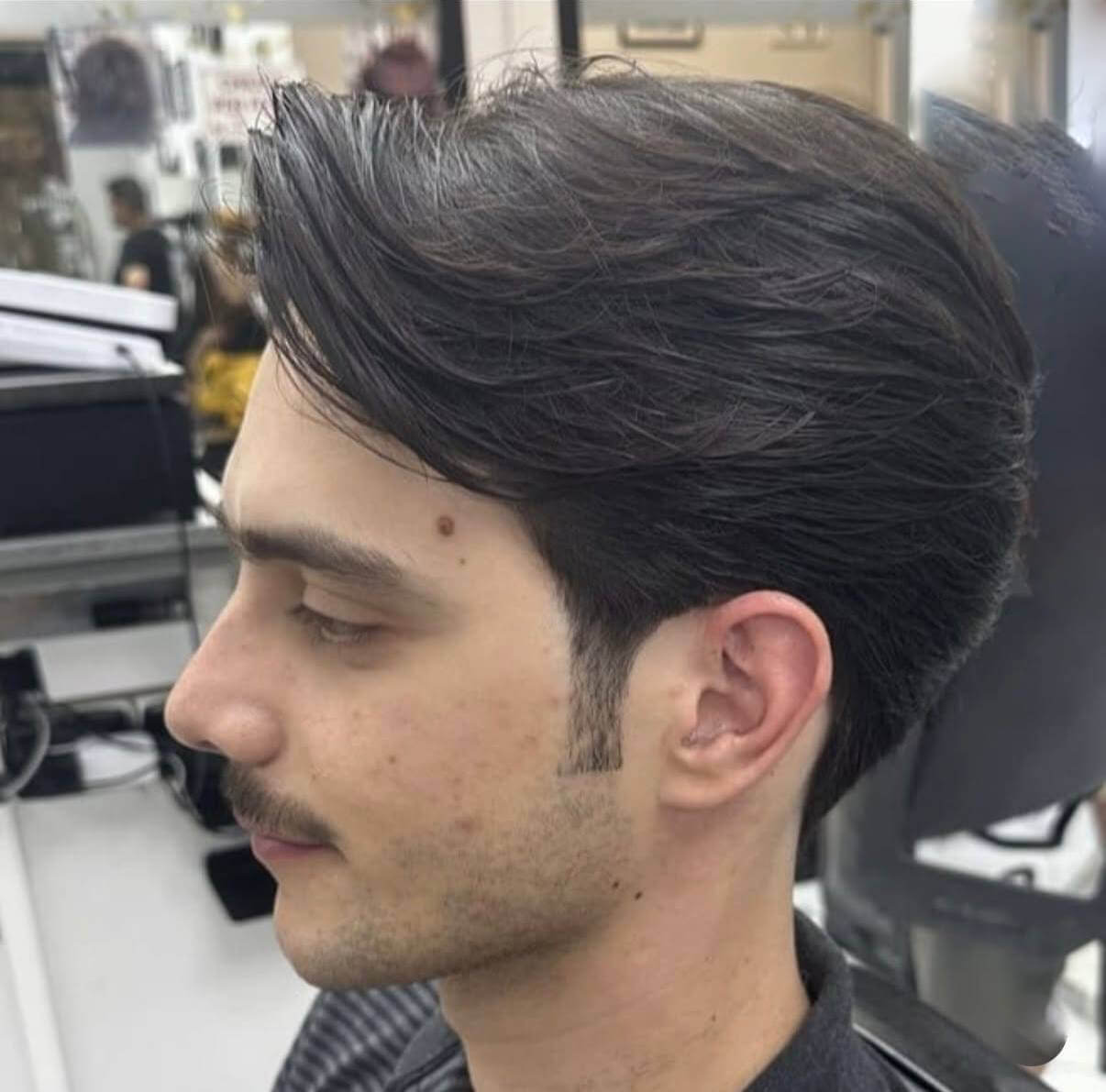 Taglio a forbice uomo Piacenza Parrucchieri Mineò