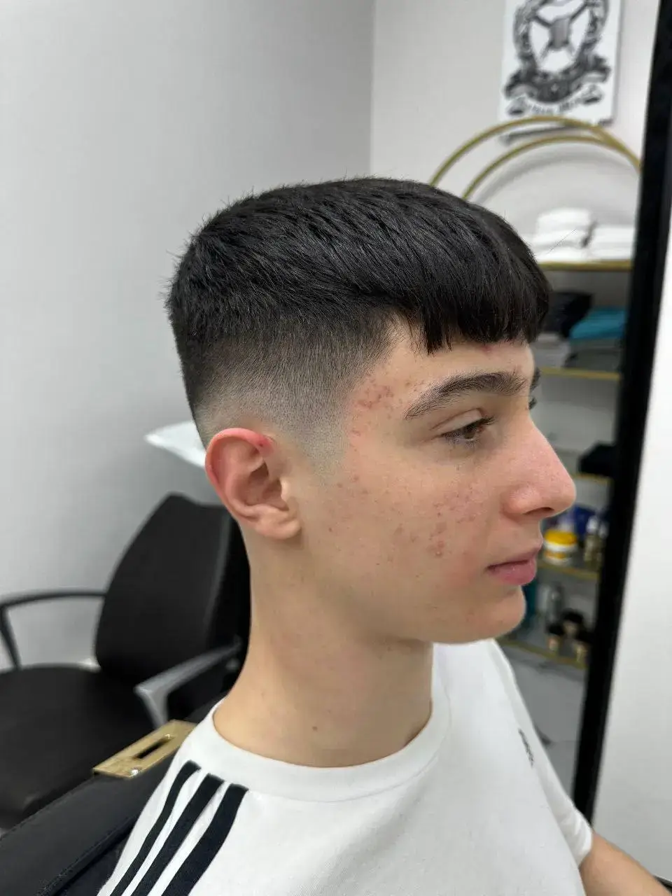 Taglio uomo sfumatura Parrucchieri Mineò Piacenza