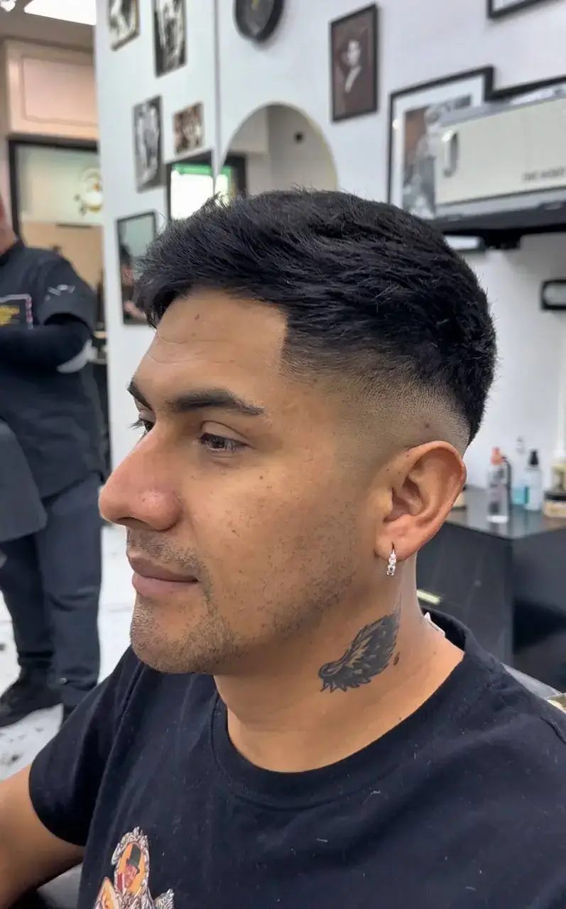 Taglio uomo sfumatura Parrucchieri Mineò Piacenza